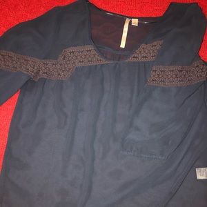 Lauren Conrad Sheer Blouse